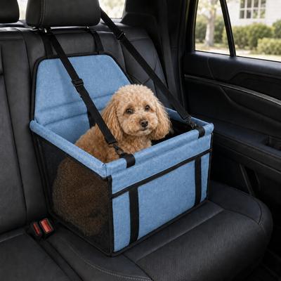 Show full view: NonoPets 2-in-1 Reinforced Dog & Cat Car Booster Seat, Blue slide 6 of 9