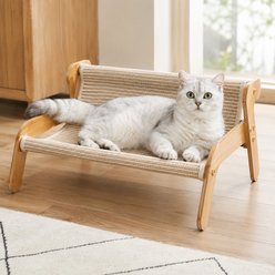 NonoPets 2-in-1 Sisal Furniture Style Sofa Cat Scratcher Bed