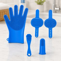 NonoPets 6-Piece Bathing & Cleaning Dog Grooming Kit