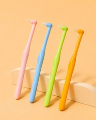 NonoPets Small Flat-Head Dog Grooming Brush, 4 count