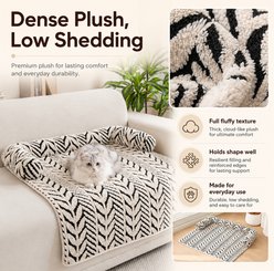 NonoPets Washable Chenille Non-Slip, Portable & Supportive Cushion Sofa Bed for Dogs & Cats, Medium slide 2 of 9