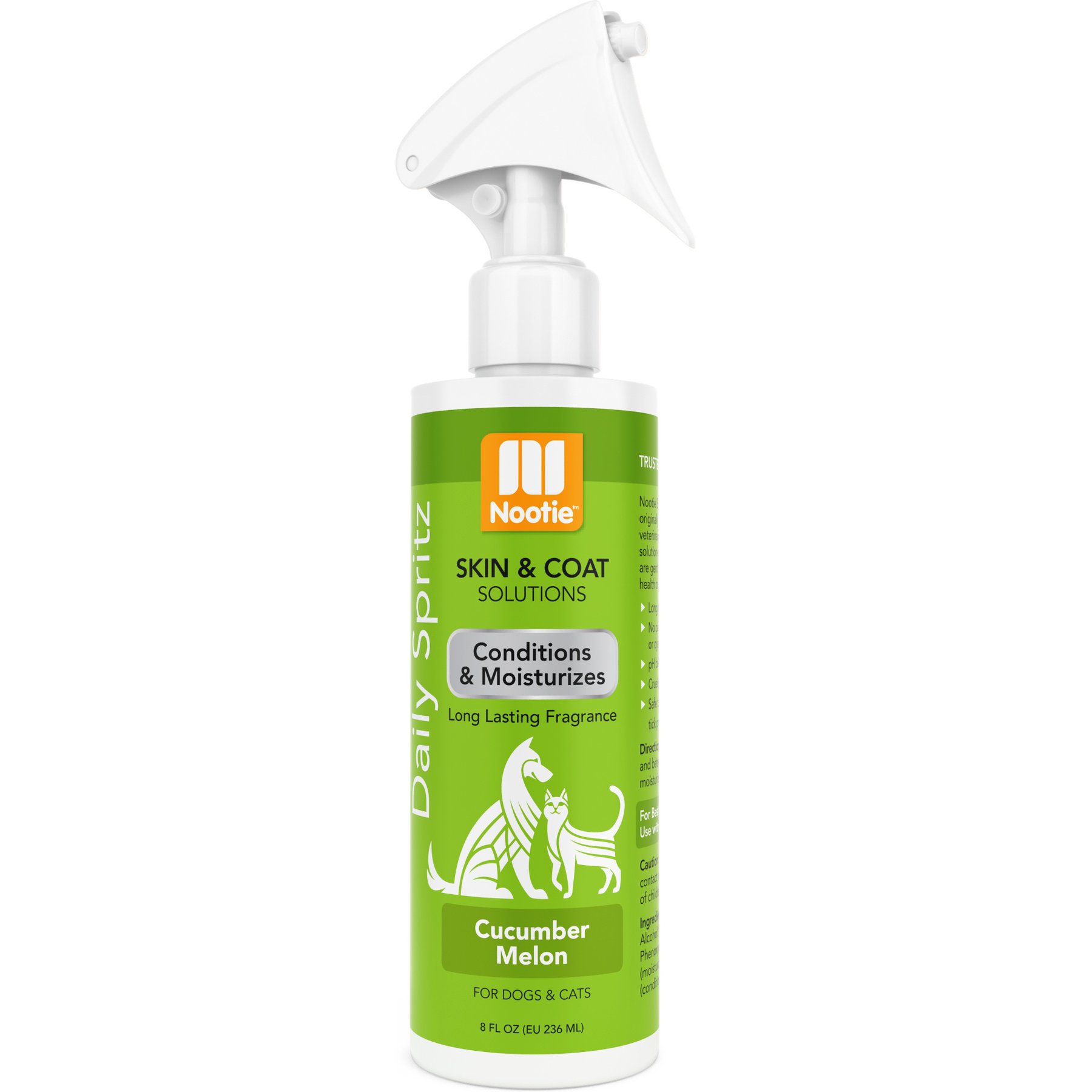Nootie Cucumber Melon Daily Spritz for Dogs, 8-fl oz bottle