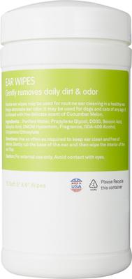 Show full view: Nootie Cucumber Melon Dog & Cat Ear Wipes, 70 count slide 4 of 8
