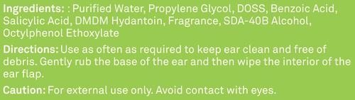 Show full view: Nootie Cucumber Melon Dog & Cat Ear Wipes, 70 count slide 5 of 8