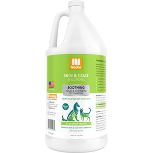 Nootie Cucumber Melon Soothing Formula Dog Shampoo, 1-gal bottle