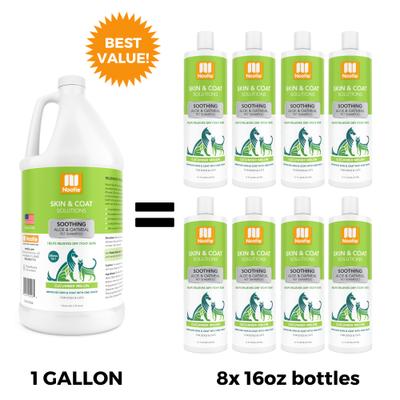 Show full view: Nootie Cucumber Melon Soothing Formula Dog Shampoo, 1-gal bottle slide 3 of 10