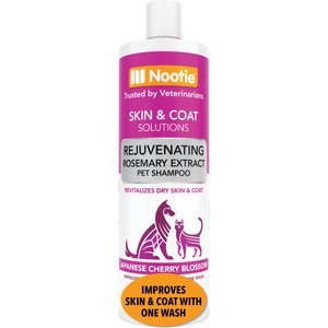 Nootie Japanese Cherry Blossom Rejuvenating Formula Dog Shampoo, 16-fl oz bottle