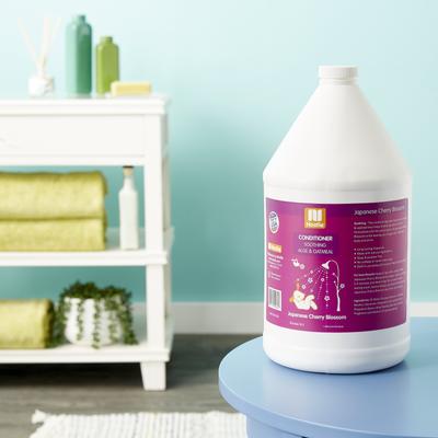 Show full view: Nootie Japanese Cherry Blossom Soothing Formula Conditioner for Dogs, 1-gal bottle slide 6 of 8