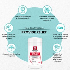 Nootie Medicated Antimicrobial Dog Ear & Skin Wipes, 70 count slide 2 of 5