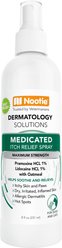 Nootie Medicated Itch Relief Spray Maximum Strength for Dogs & Cats, 8-fl oz bottle