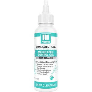 Nootie Oral Solutions Medicated Dog Dental Gel, 4-fl oz bottle