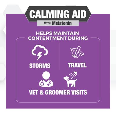 Show full view: Nootie Progility Calming Aid with Melatonin Soft Chew Supplement for Adult Dogs, 90 count slide 4 of 6