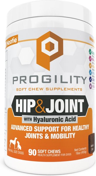 Nootie Glucosamine Chondroitin Hip & Joint Dog Supplement, 120 Chews