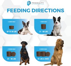 Nootie Progility Skin & Coat with Krill Oil Soft Chew Supplement for Dogs, 90 count slide 2 of 4