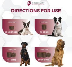 Nootie Progility Urinary Support with D-Mannose Soft Chew Supplement for Dogs, 90 count slide 2 of 3