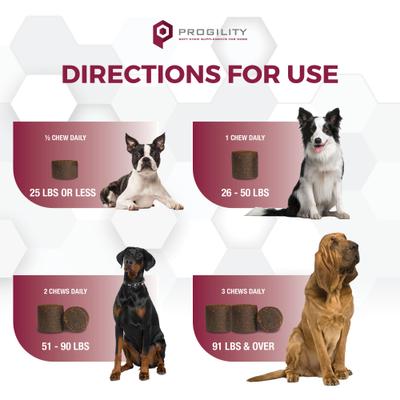 Show full view: Nootie Progility Urinary Support with D-Mannose Soft Chew Supplement for Dogs, 90 count slide 3 of 4