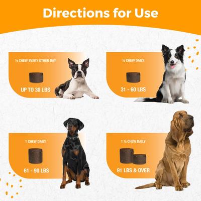 Show full view: Nootie ProgilityMAX Hip & Joint with Eggshell Membrane, Glucosamine & Chondroitin Supplement for Large Dogs, 60 count slide 5 of 6