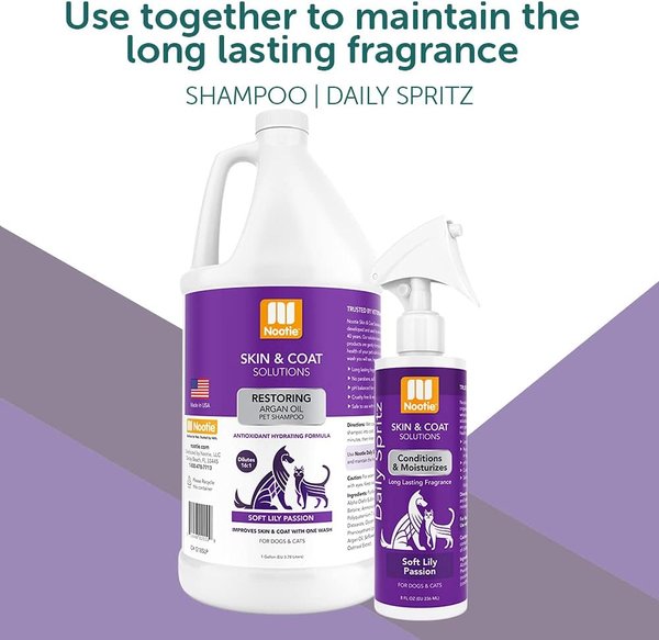 Show full view: Nootie Soft Lilly Passion Daily Spritz for Dogs, 8-fl oz bottle slide 5 of 8