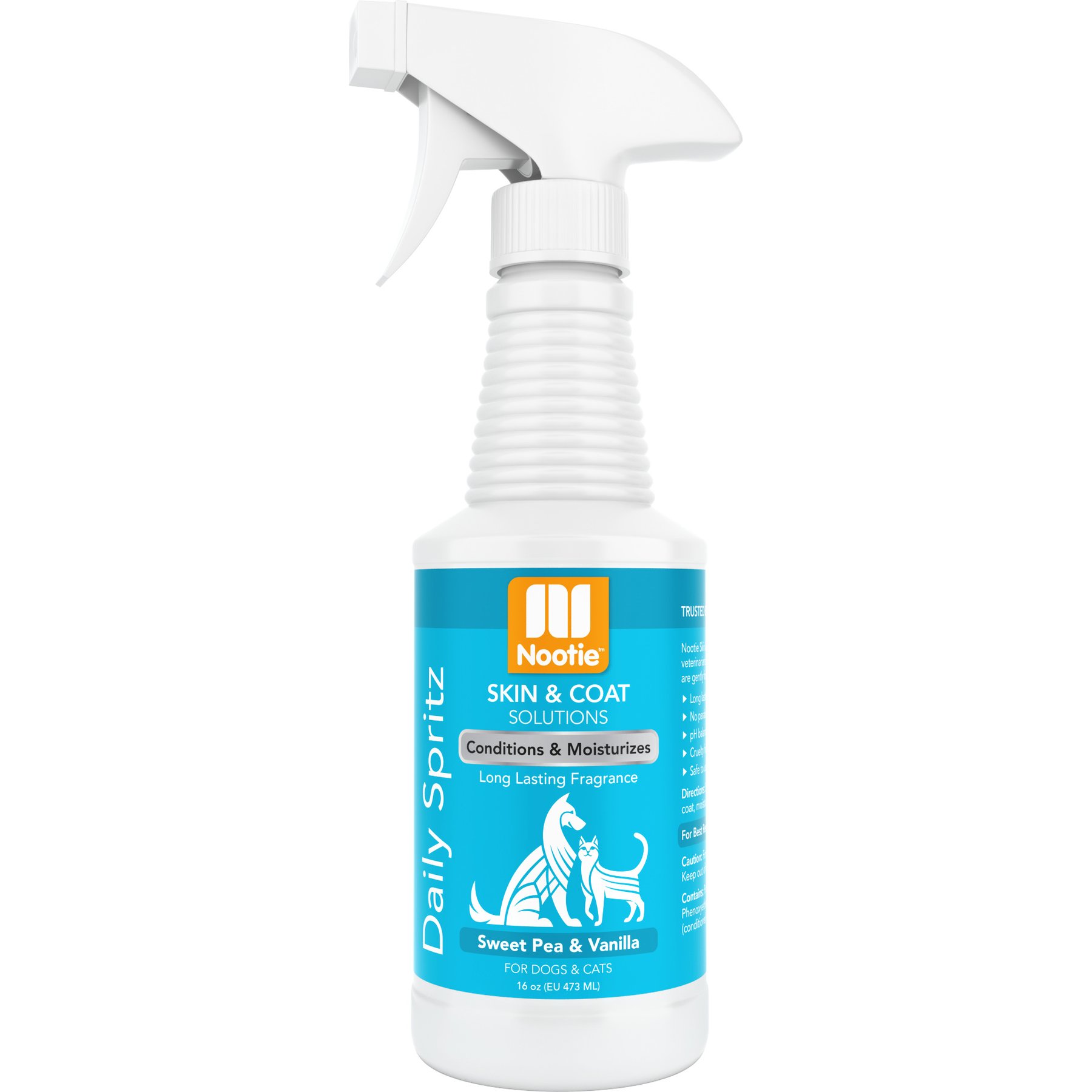 Nootie Sweet Pea & Vanilla Daily Spritz for Dogs, 16-fl oz bottle