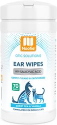 Nootie Sweet Pea & Vanilla Dog & Cat Ear Wipes, 70 count