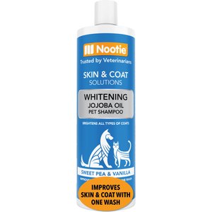 Nootie Sweet Pea & Vanilla Whitening Dog & Cat Shampoo, 16-fl oz bottle