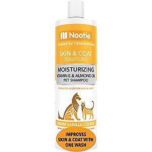Nootie Warm Vanilla Cookie Moisturizing Formula Dog Shampoo, 16-fl oz bottle