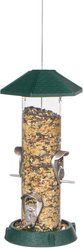 North States 2-in-1 Hinged-Port Bird Feeder, 4-Perch, Green slide 2 of 6