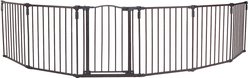 North States 3-in-1 Arched Metal Superyard Dog Gate, Bronze slide 2 of 5