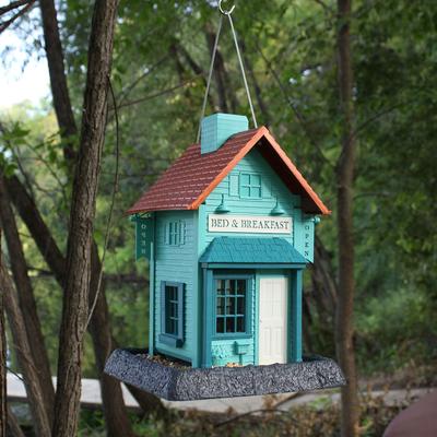Show full view: North States Bed & Breakfast Bird Feeder, Turquoise & Copper slide 2 of 9