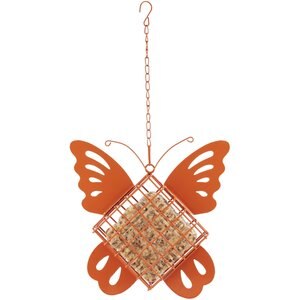 North States Butterfly Suet Feeder, Orange