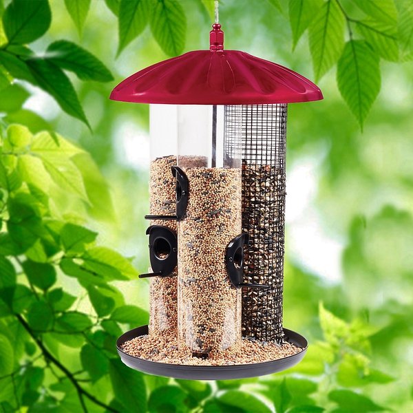 Homestead Triple Bin Party Bird Feeder