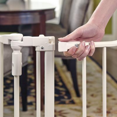 Show full view: North States Deluxe Hardware Mount Dog Gate, White slide 4 of 6