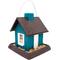 Show in main carousel: North States Lakeside Cabin Bird Feeder, Teal slide 1 of 8