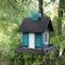 Show in main carousel: North States Lakeside Cabin Bird Feeder, Teal slide 2 of 8