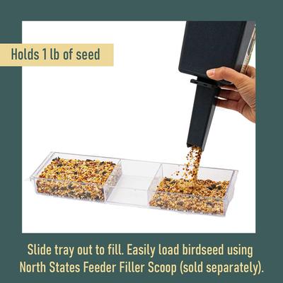 Show full view: North States Large Clear Choice Window Bird Feeder slide 7 of 9
