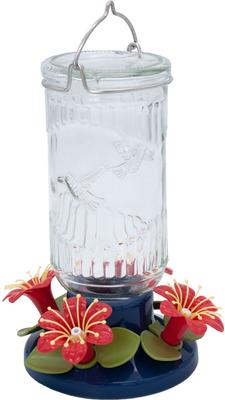 Show full view: North States Starburst Hummingbird Feeder, Red, 26-oz slide 2 of 2