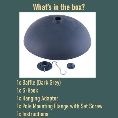 Show full view: North States Two-Way Squirrel Baffle, Large slide 2 of 9