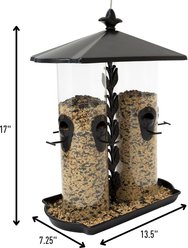 North States Ultimate Dual Tube Wild Bird Feeder, Bronze slide 2 of 8