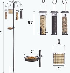 North States Ultimate Wild Bird Feeding Station, Black slide 2 of 6