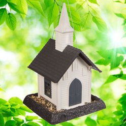 North States Village Collection Church Bird Feeder, White, Small slide 2 of 8