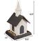Show in main carousel: North States Village Collection Church Bird Feeder, White, Small slide 6 of 9
