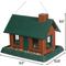 Show in main carousel: North States Village Collection Large Bird Feeder, Log Cabin slide 6 of 10