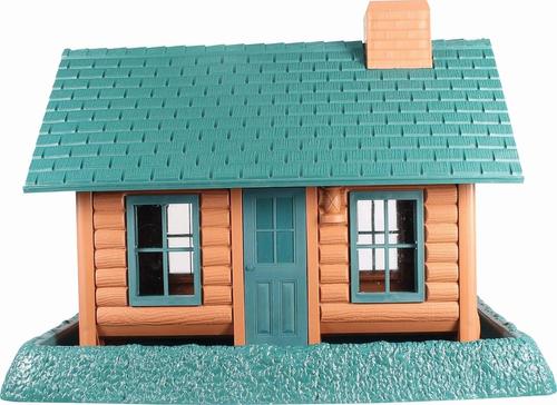 Show full view: North States Village Collection Large Bird Feeder, Log Cabin slide 7 of 10