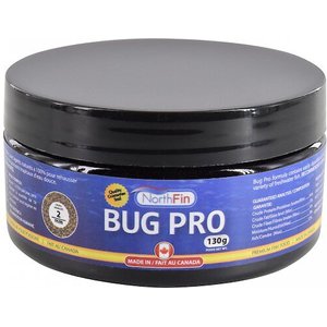 NorthFin Bug Pro Crisps Fish Food, 130-g jar