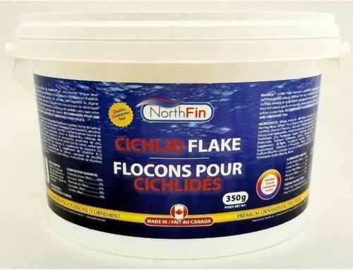 Show full view: NorthFin Cichlid Flake Formula Fish Food, 350-g jar slide 6 of 7