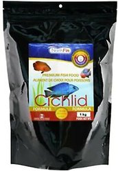 NorthFin Cichlid Formula 1 mm Sinking Pellets Fish Food, 1-kg bag