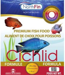 NorthFin Cichlid Formula 2 mm Sinking Pellets Fish Food, 100-g bag slide 2 of 5