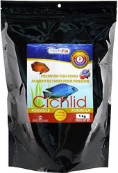 NorthFin Cichlid Formula 2 mm Sinking Pellets Fish Food, 1-kg bag