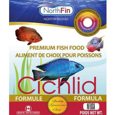 Show full view: NorthFin Cichlid Formula 3 mm Sinking Pellets Fish Food, 100-g bag slide 6 of 6