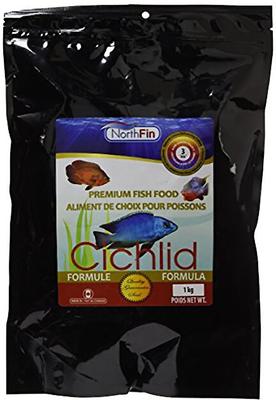 Show full view: NorthFin Cichlid Formula 3 mm Sinking Pellets Fish Food, 1-kg bag slide 1 of 4